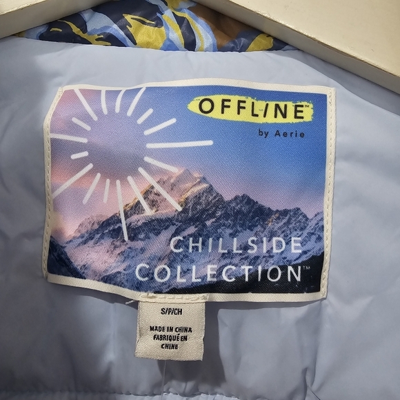 Offline Aerie Chillside Ski Floral Puffer Jacket - Picture 7 of 10